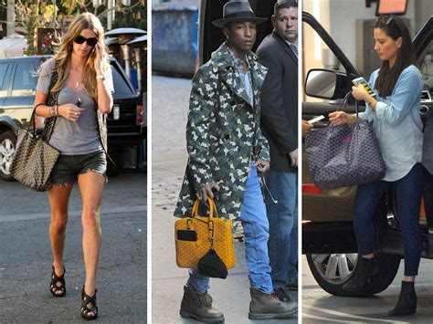 celebrities and their goyard bags|no one Goyard bag.